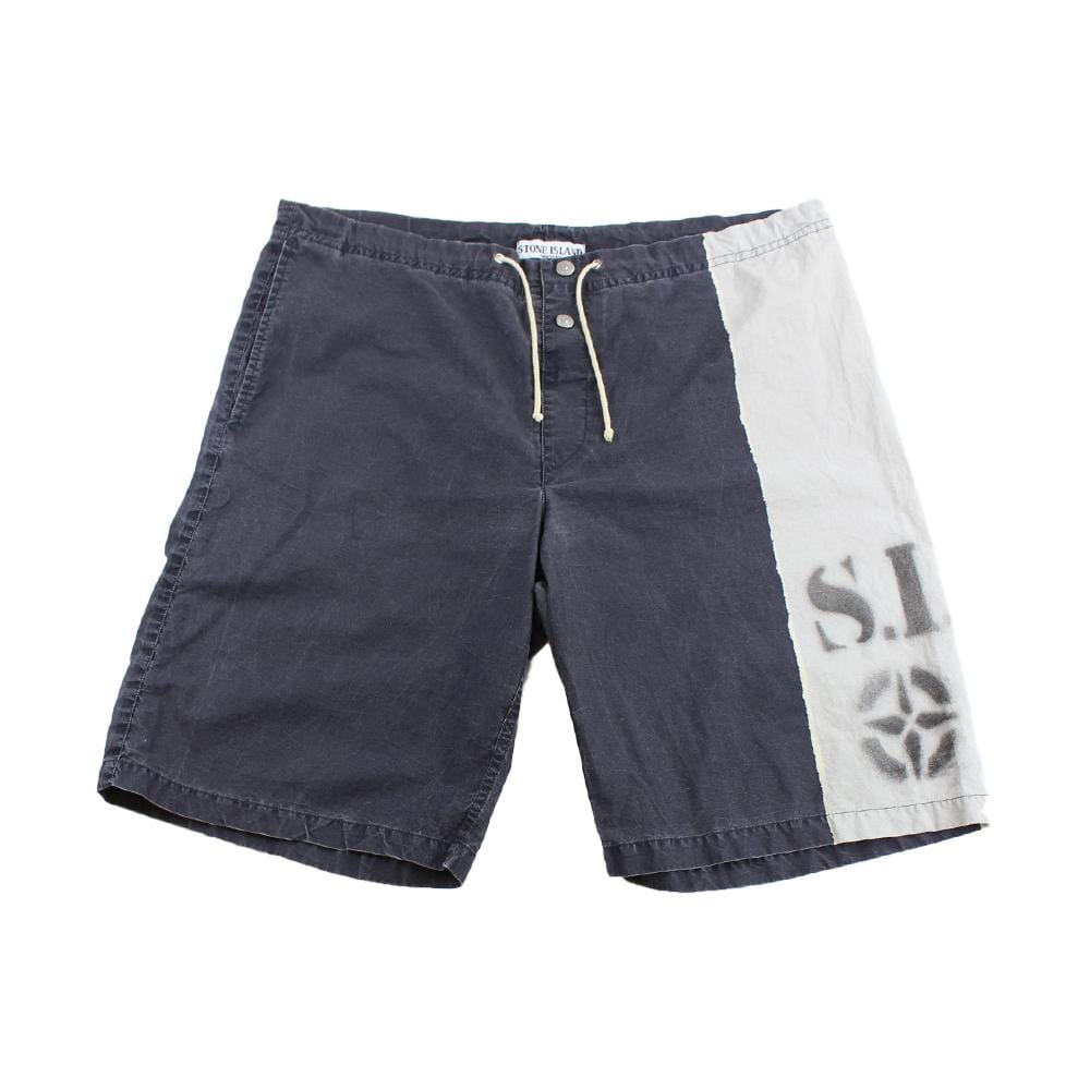 stone island marina stencil swim shorts 2006 - SaruGeneral