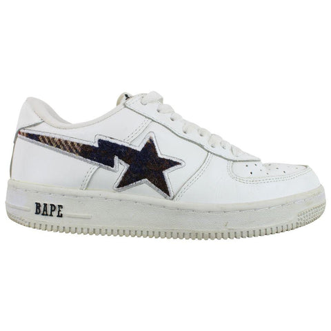 Bapesta Tartan Blanc